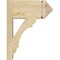 Ekena Millwork Olympic Arts & Crafts Rough Sawn Outlooker, Douglas Fir, 8"W x 16"D x 20"H OUT08X16X20OLY03RDF - alternate 4